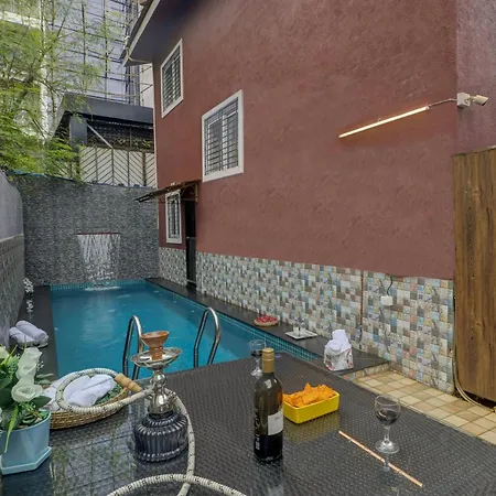 Ludo Private Pool Villa, Wifi-Caretaker-Parking, North Goa Baga Exterior photo
