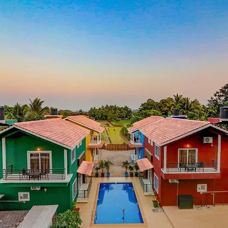 Ludo Private Pool Villa, Wifi-Caretaker-Parking, North Goa Baga Exterior photo