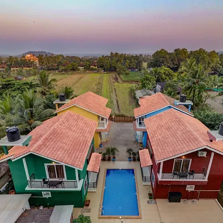 Ludo Private Pool Villa, Wifi-Caretaker-Parking, North Goa Baga Exterior photo