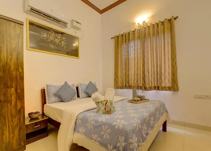 Ludo Private Pool Villa, Wifi-Caretaker-Parking, North Goa