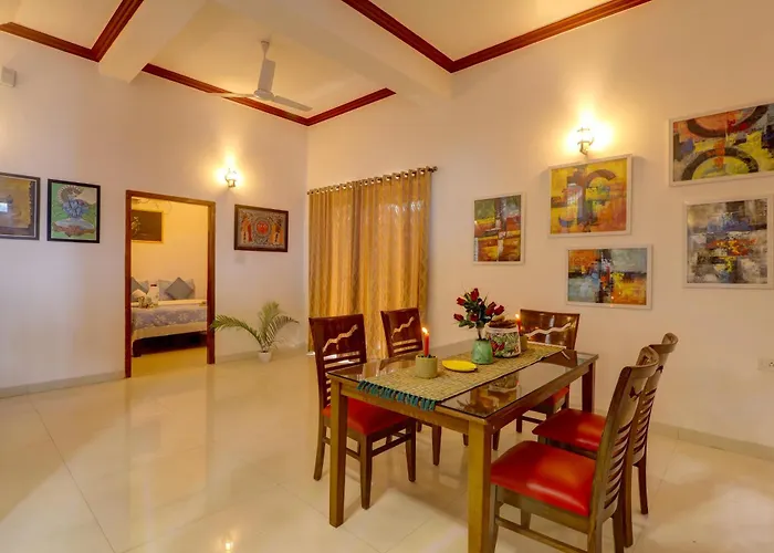 Ludo Private Pool Villa, Wifi-Caretaker-Parking, North Goa