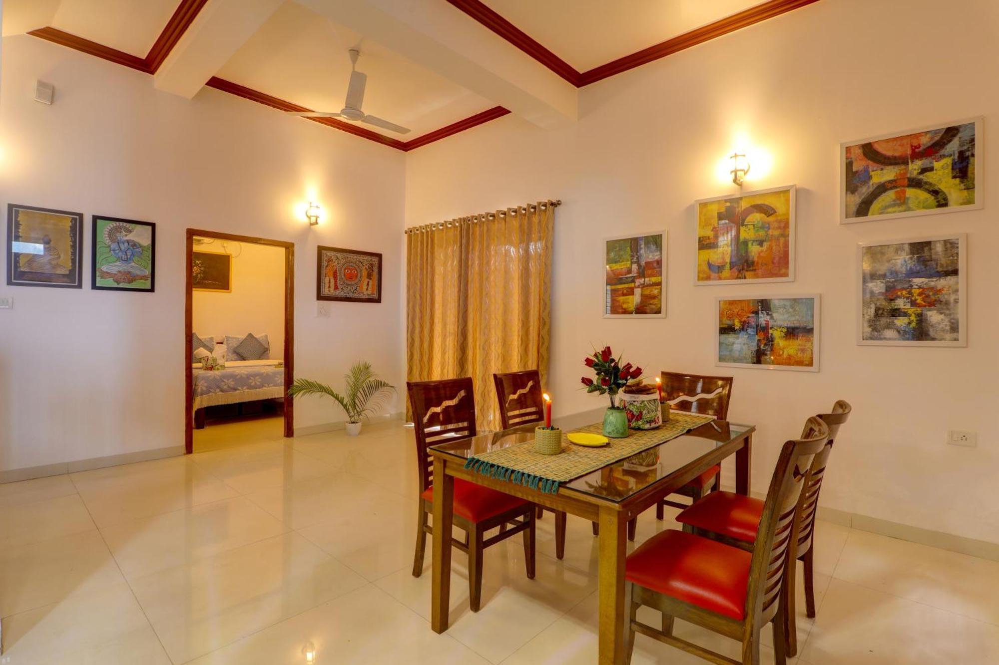 Ludo Private Pool Villa, Wifi-caretaker-parking, North Goa *